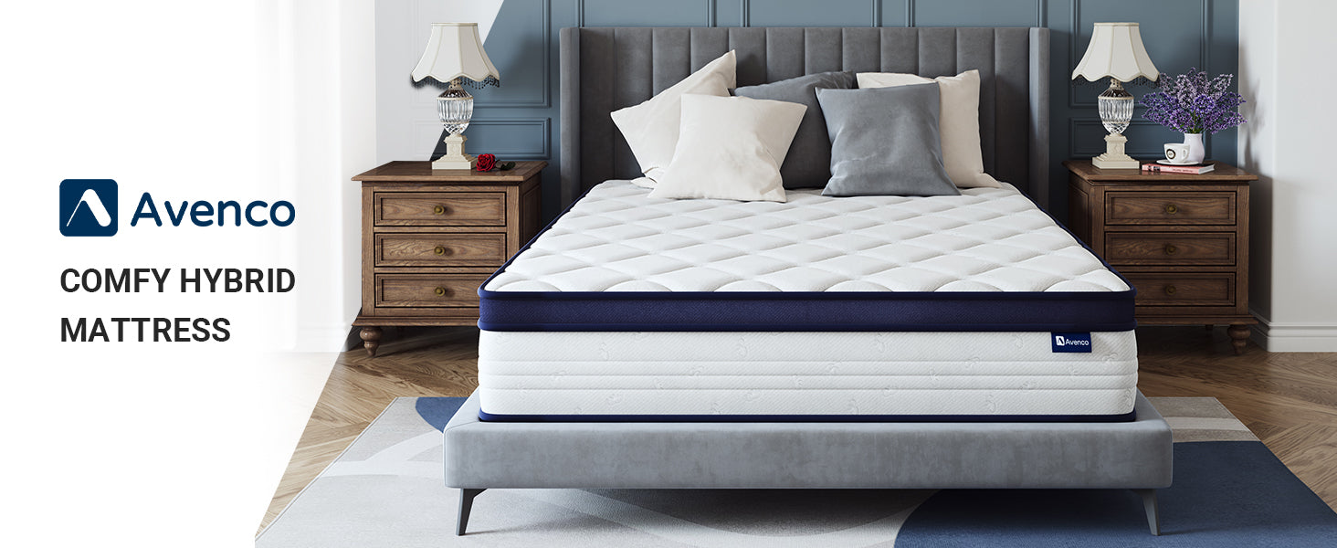 Avenco queen size cool Aurora Hybrid Mattress – Avenco® Mattress
