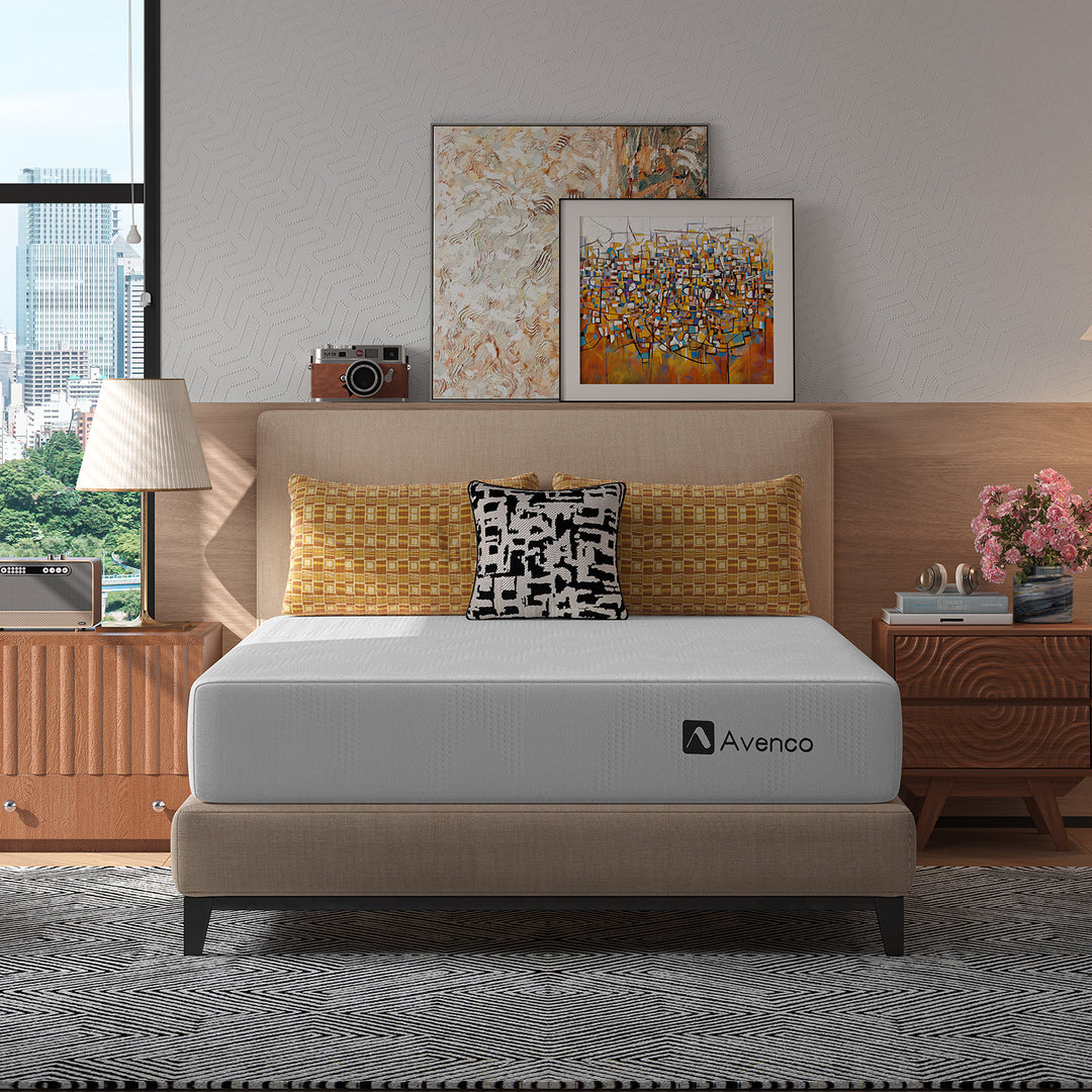 Avenco Bed Mattress, Gel Memory Foam Mattresses for Cooling Night