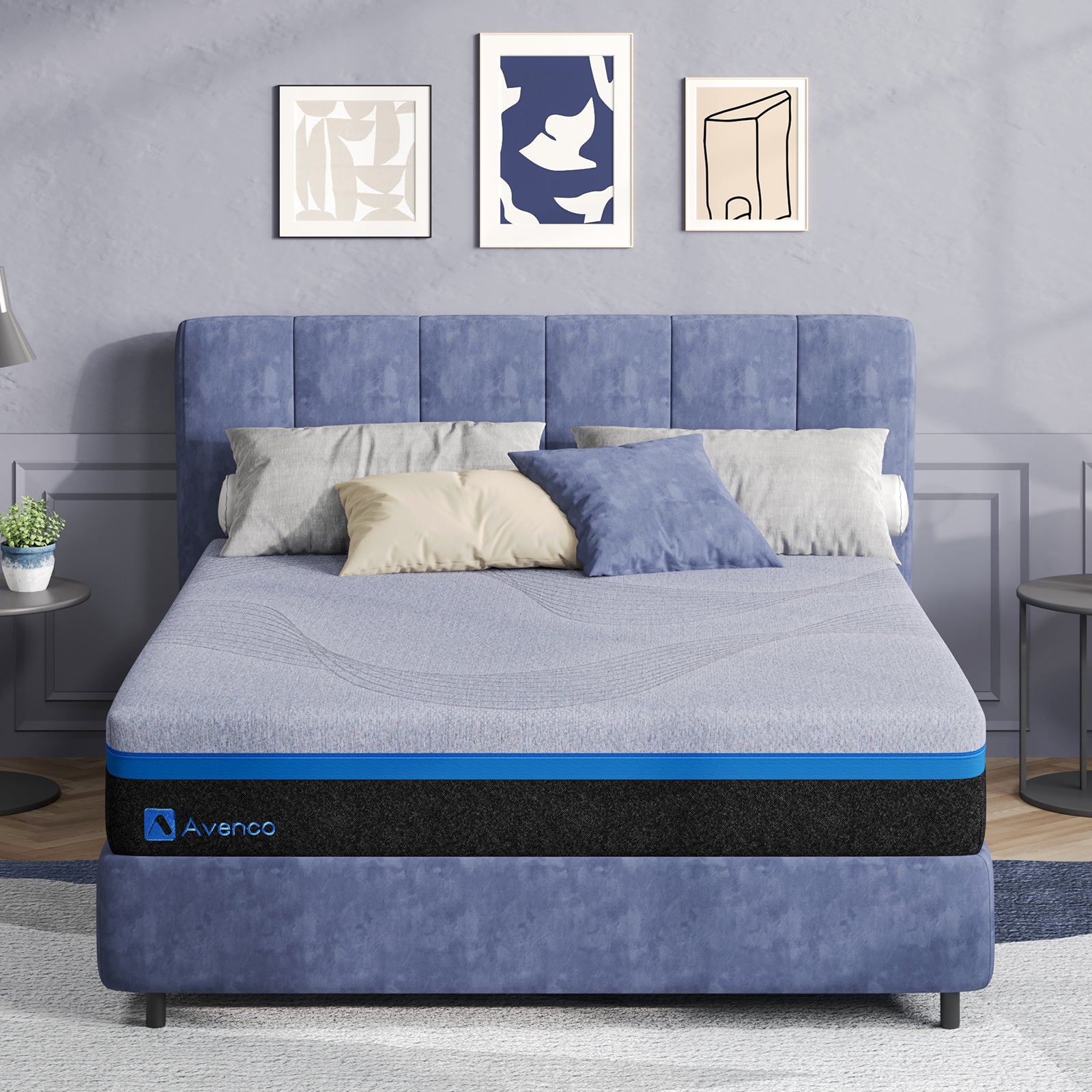 Avenco Silence Memory Foam Mattress - Hybrid Mattress, comfortable Foam Mattress, Best mattresses online, Avenco mattresses online