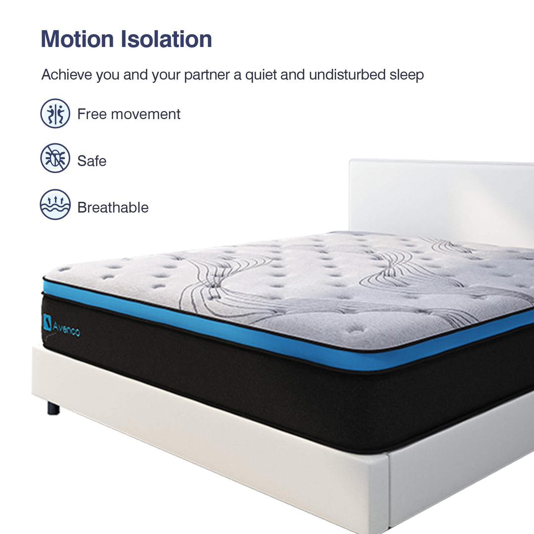Avenco Adult Innerspring and Gel Memory Foam Hybrid Mattress – Avenco® Mattress Avenco Adult Innerspring and Gel Memory Foam Hybrid Mattress – Avenco® Mattress
